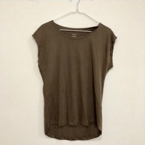 GRACE Soft Navy Green Tee